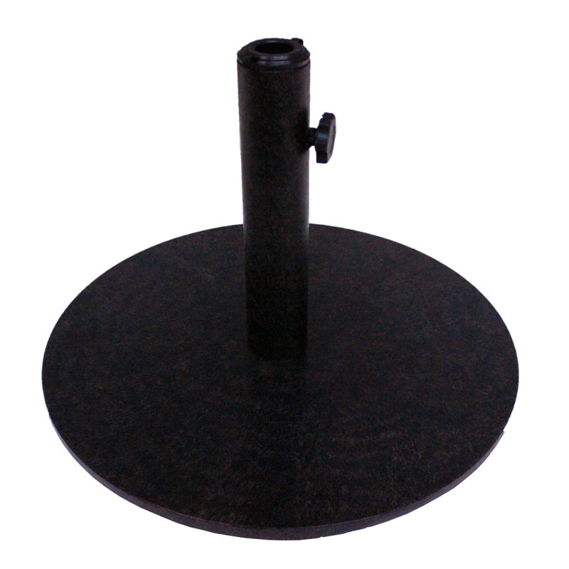California Outdoor Designs Flat Cast Iron Free Standing Umbrella Base